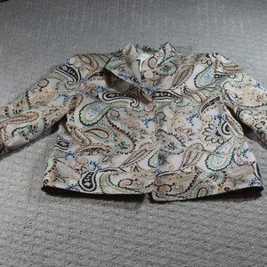 Parisian Signature Size 4P Paisley Blazer